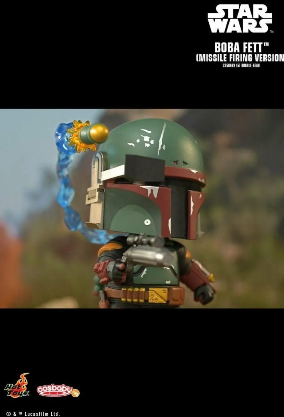 Cosbaby>Star Wars : The Book of Boba Fett - Boba Fett Missile Firing Cosbaby (S) Hot Toys Figure