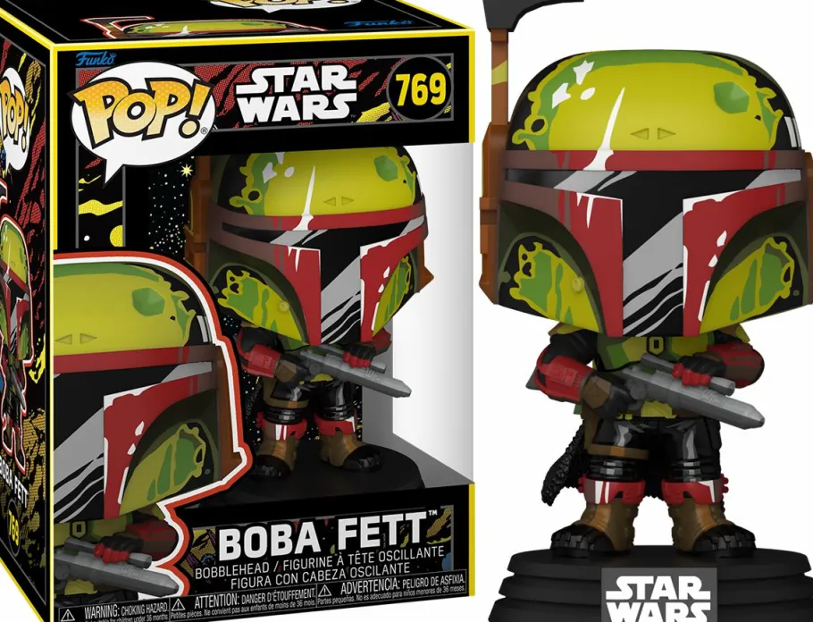 Standard Pop!>Star Wars : The Book of Boba Fett - Boba Fett (Retro) Pop! Vinyl Figure