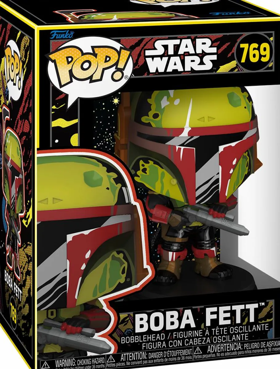 Standard Pop!>Star Wars : The Book of Boba Fett - Boba Fett (Retro) Pop! Vinyl Figure