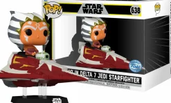 Pop! Rides & Town>Star Wars : The Clone Wars - Ahsoka Tano in Delta-7B Jedi Starfighter Pop! Rides Vinyl Figure