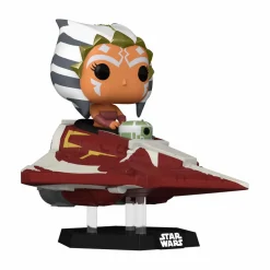 Pop! Rides & Town>Star Wars : The Clone Wars - Ahsoka Tano in Delta-7B Jedi Starfighter Pop! Rides Vinyl Figure