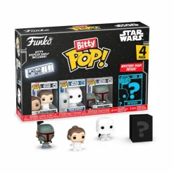 Pop! Bundles>Star Wars : The Empire Strikes Back - Princess Leia, Snowtrooper, Boba Fett & Mystery Bitty Pop! Vinyl Figure 4-Pack