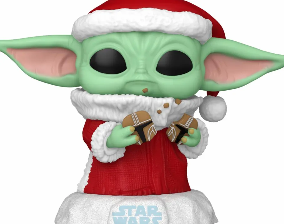Standard Pop!>Star Wars : The Mandalorian - Grogu with Cookies (Holiday) Pop! Vinyl Figure