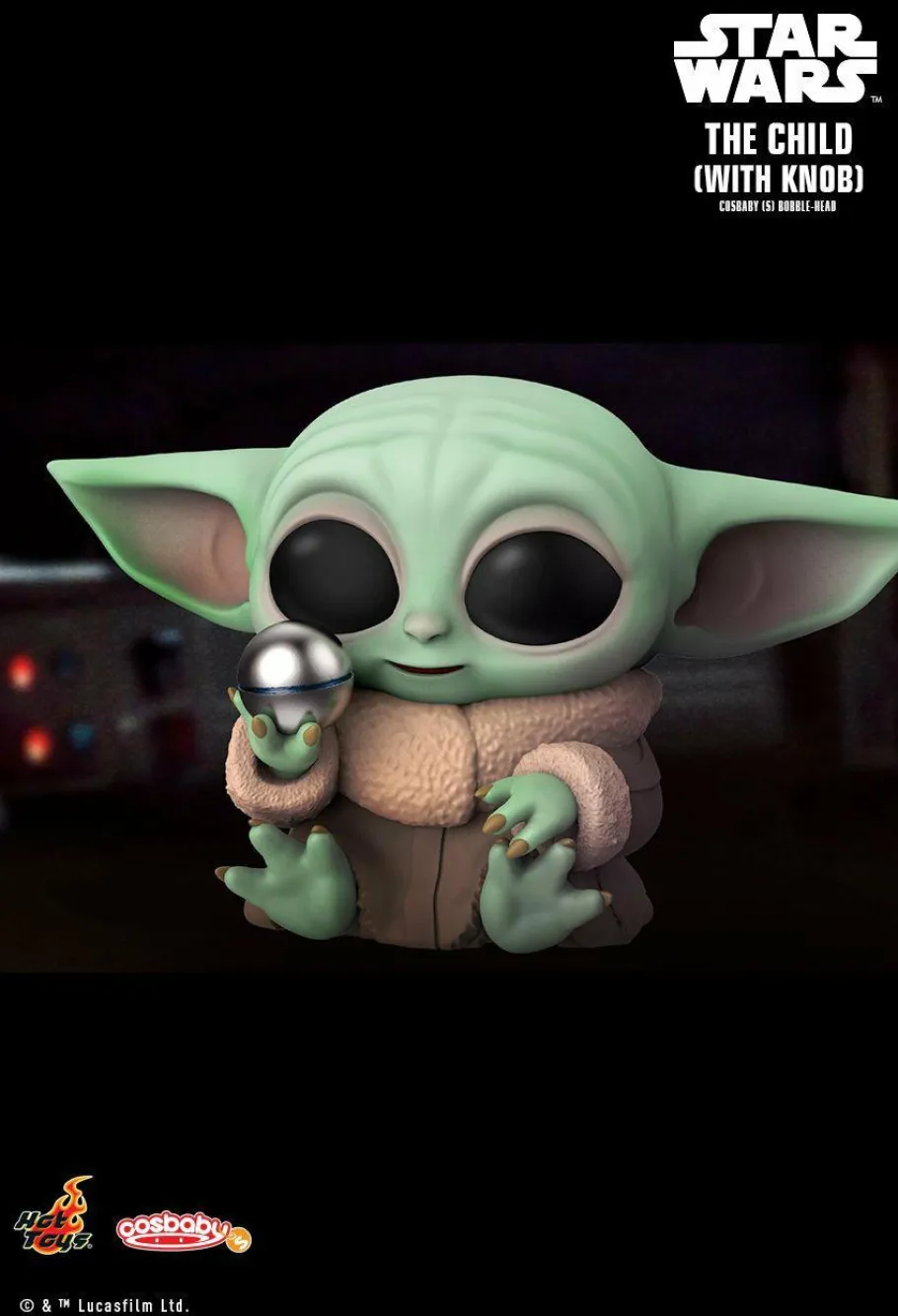 Cosbaby>Star Wars : The Mandalorian - The Child with Knob Cosbaby (S) Hot Toys Figure