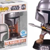 Standard Pop!>Star Wars : The Mandalorian - The Mandalorian with Beskar Staff Pop! Vinyl Figure (Funko / Popcultcha Exclusive)