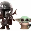 Cosbaby>Star Wars : The Mandalorian - The Mandalorian & The Child Cosbaby (S) Hot Toys Figure 2-Pack