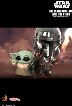 Cosbaby>Star Wars : The Mandalorian - The Mandalorian & The Child Cosbaby (S) Hot Toys Figure 2-Pack
