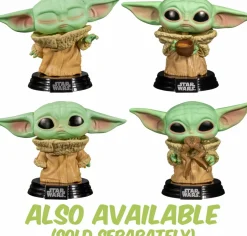 Standard Pop!>Star Wars : The Mandalorian - The Child (Baby Yoda) with Cup Pop! Vinyl Figure
