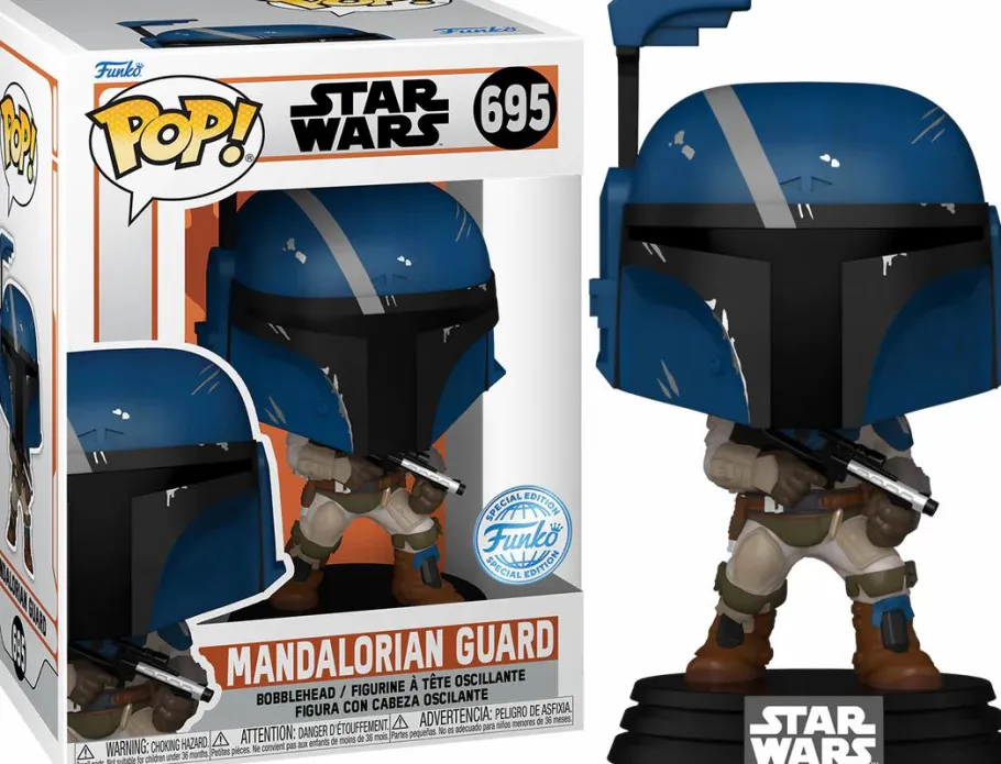 Standard Pop!>Star Wars : The Mandalorian - Mandalorian Guard Pop! Vinyl Figure