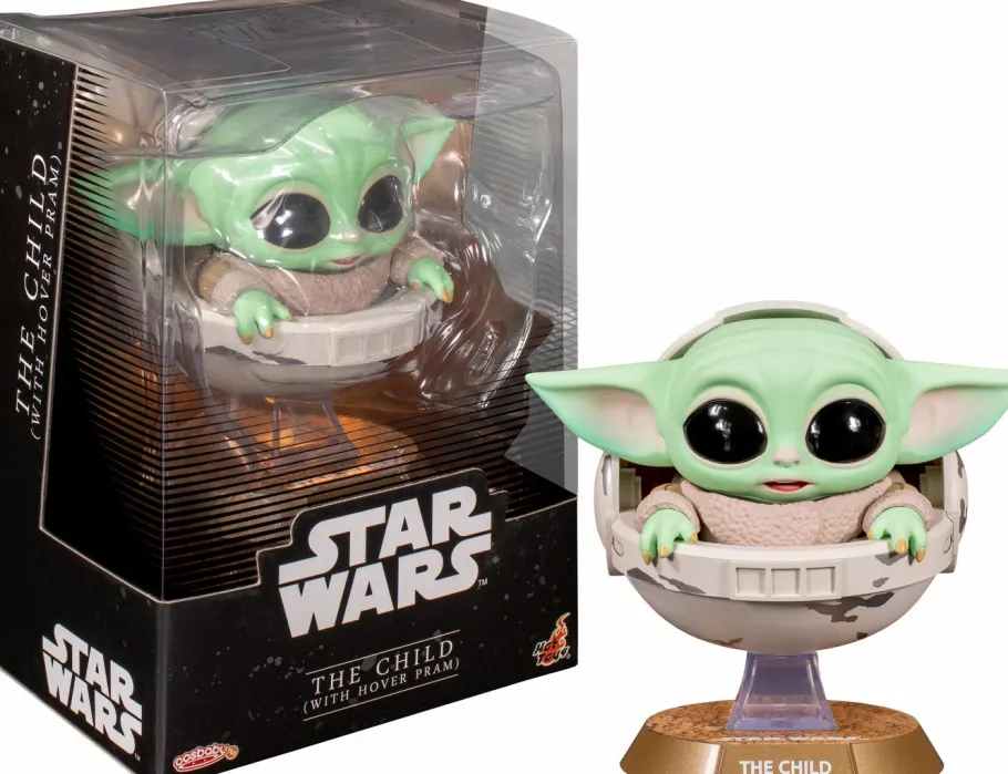 Cosbaby>Star Wars : The Mandalorian - The Child with Hover Pram Cosbaby (S) Hot Toys Figure