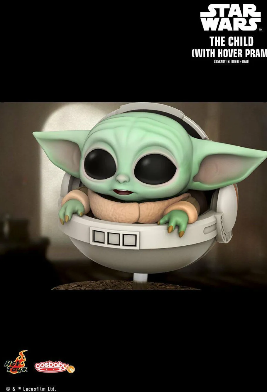 Cosbaby>Star Wars : The Mandalorian - The Child with Hover Pram Cosbaby (S) Hot Toys Figure