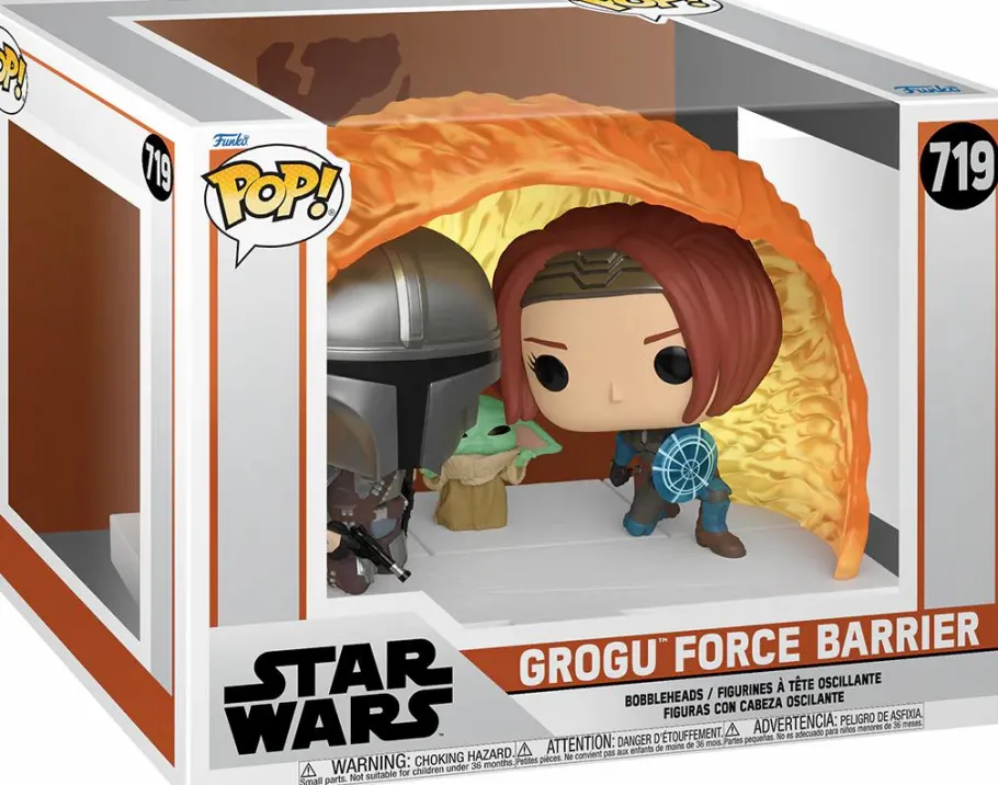Pop! Moments>Star Wars : The Mandalorian - Grogu Force Barrier Pop! Moment Vinyl Figure