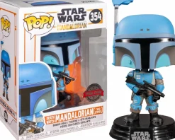 Standard Pop!>Star Wars : The Mandalorian - Death Watch Mandalorian Two Stripes Pop! Vinyl Figure