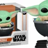 Standard Pop!>Star Wars : The Mandalorian - Grogu in Hovering Pram Pop! Vinyl Figure