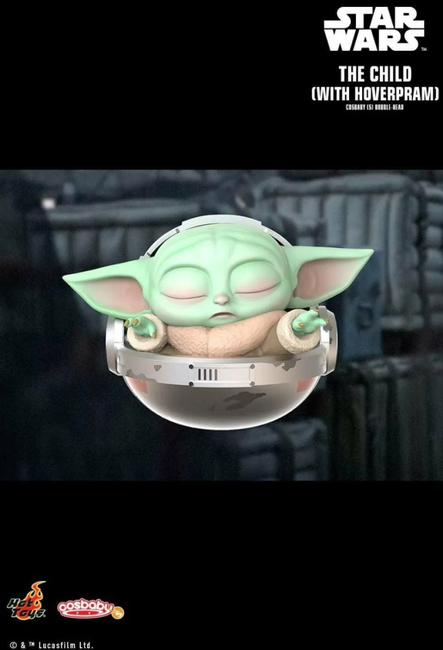 Cosbaby>Star Wars : The Mandalorian - The Child with Hoverpram Cosbaby (S) Hot Toys Figure