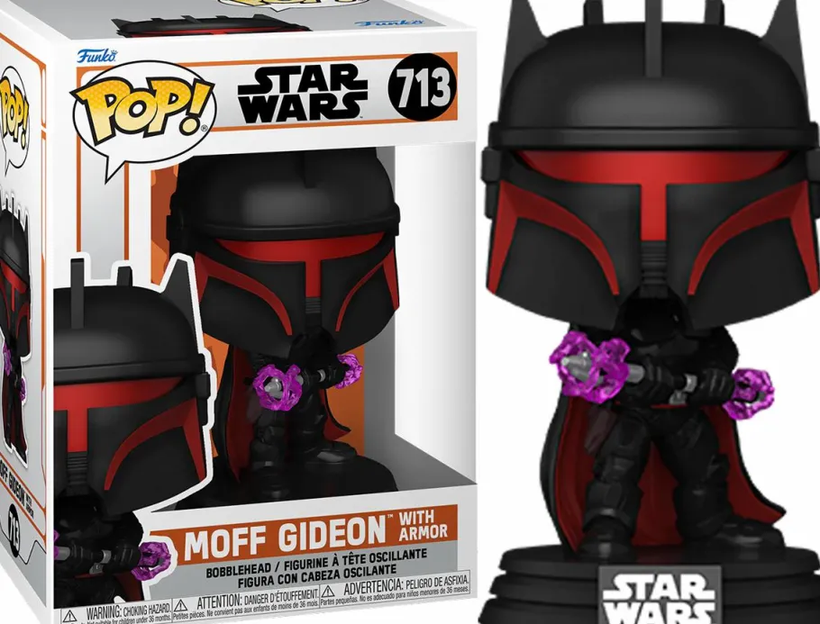 Standard Pop!>Star Wars : The Mandalorian - Moff Gideon with Armor Pop! Vinyl Figure