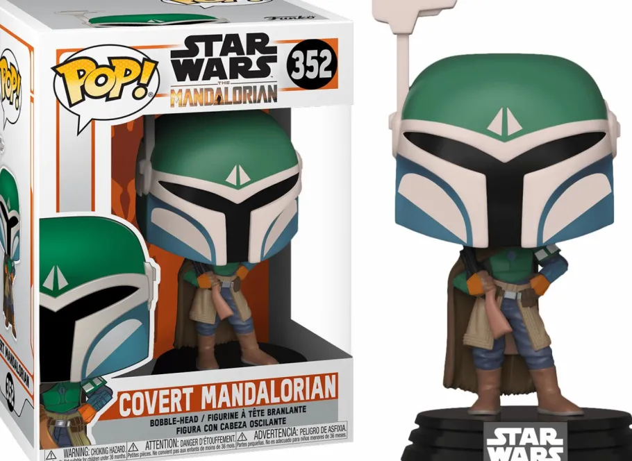 Standard Pop!>Star Wars : The Mandalorian - Covert Mandalorian Pop! Vinyl Figure