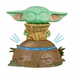 Pop! Deluxe>Star Wars : The Mandalorian - Grogu Using The Force Deluxe Pop! Vinyl Figure with Light & Sound