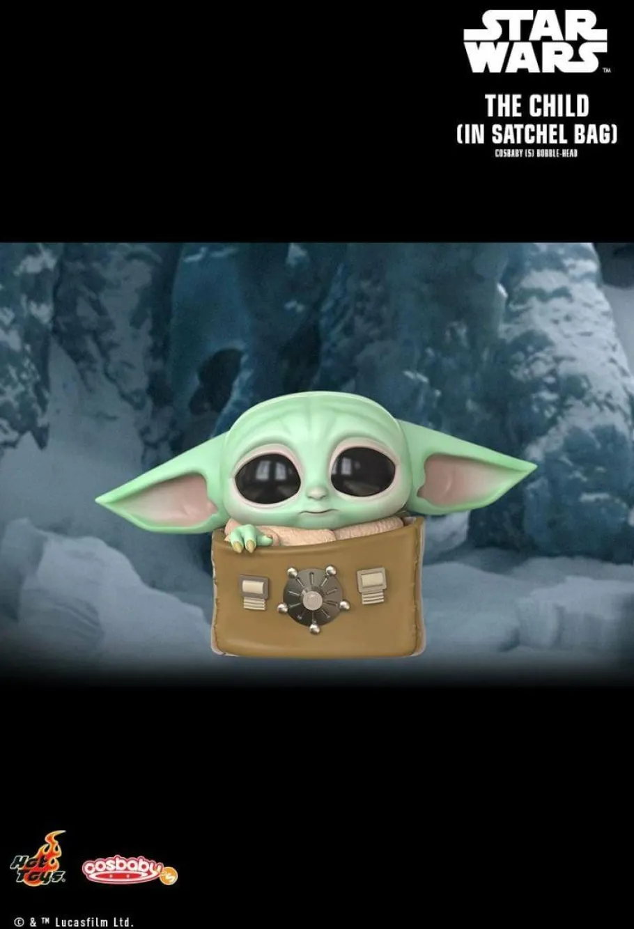 Cosbaby>Star Wars : The Mandalorian - The Child in Satchel Bag Cosbaby (S) Hot Toys Figure