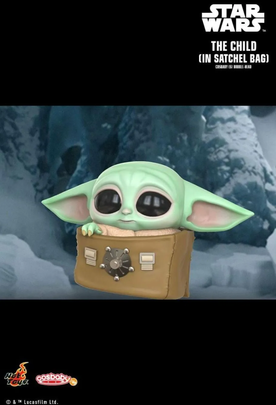 Cosbaby>Star Wars : The Mandalorian - The Child in Satchel Bag Cosbaby (S) Hot Toys Figure