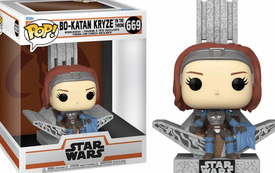 Pop! Deluxe>Star Wars : The Mandalorian - Bo-Katan Kryze on the Throne Deluxe Pop! Vinyl Figure