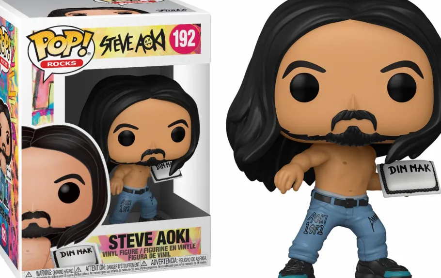 Standard Pop!>Steve Aoki - with Cake Pop! Vinyl Figure