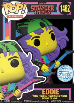 Standard Pop!>Stranger Things 4 - Eddie with Guitar (Finale) Blacklight Pop! Vinyl Figure