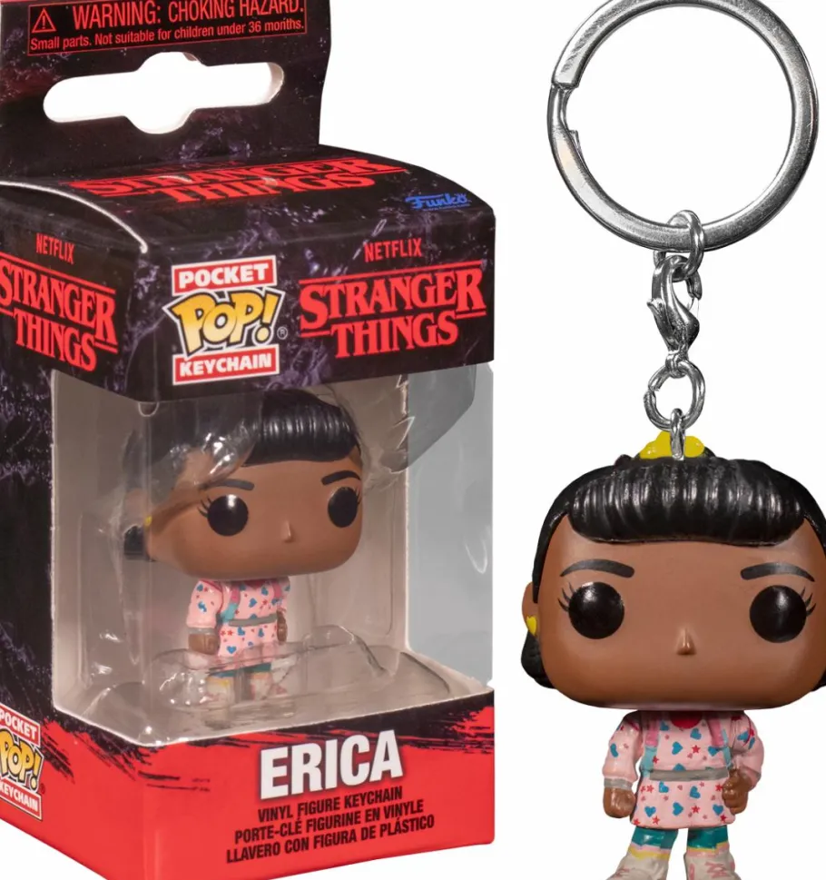 Pop! Keychains>Stranger Things 4 - Erica Pocket Pop! Vinyl Keychain