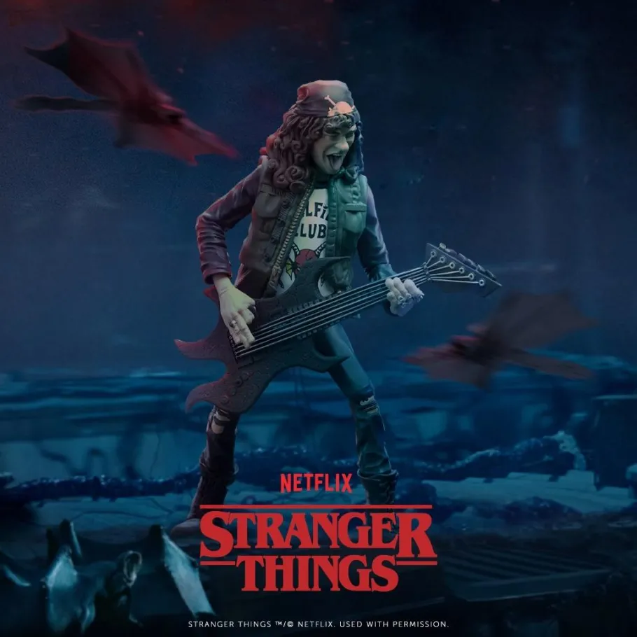 Designer Vinyl>Stranger Things 4 - Rockstar Eddie Munson Mini Epics 6" Vinyl Figure