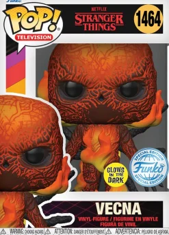 Standard Pop!>Stranger Things 4 - Vecna on Fire Glow-in-the-Dark Pop! Vinyl Figure