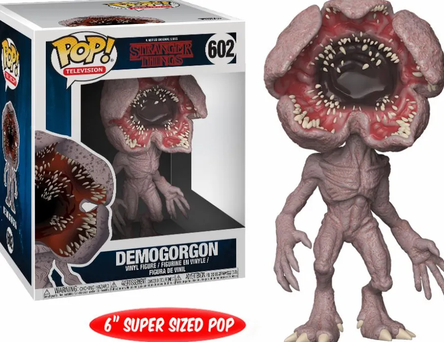 Super-Sized Pop!>Stranger Things - Demogorgon 6” Super Sized Pop! Vinyl Figure