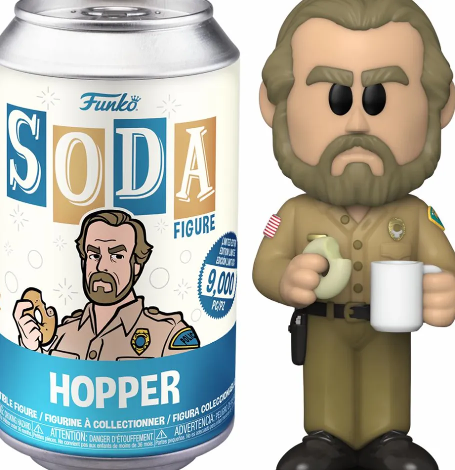Designer Vinyl>Stranger Things - Hopper SODA Vinyl Figure