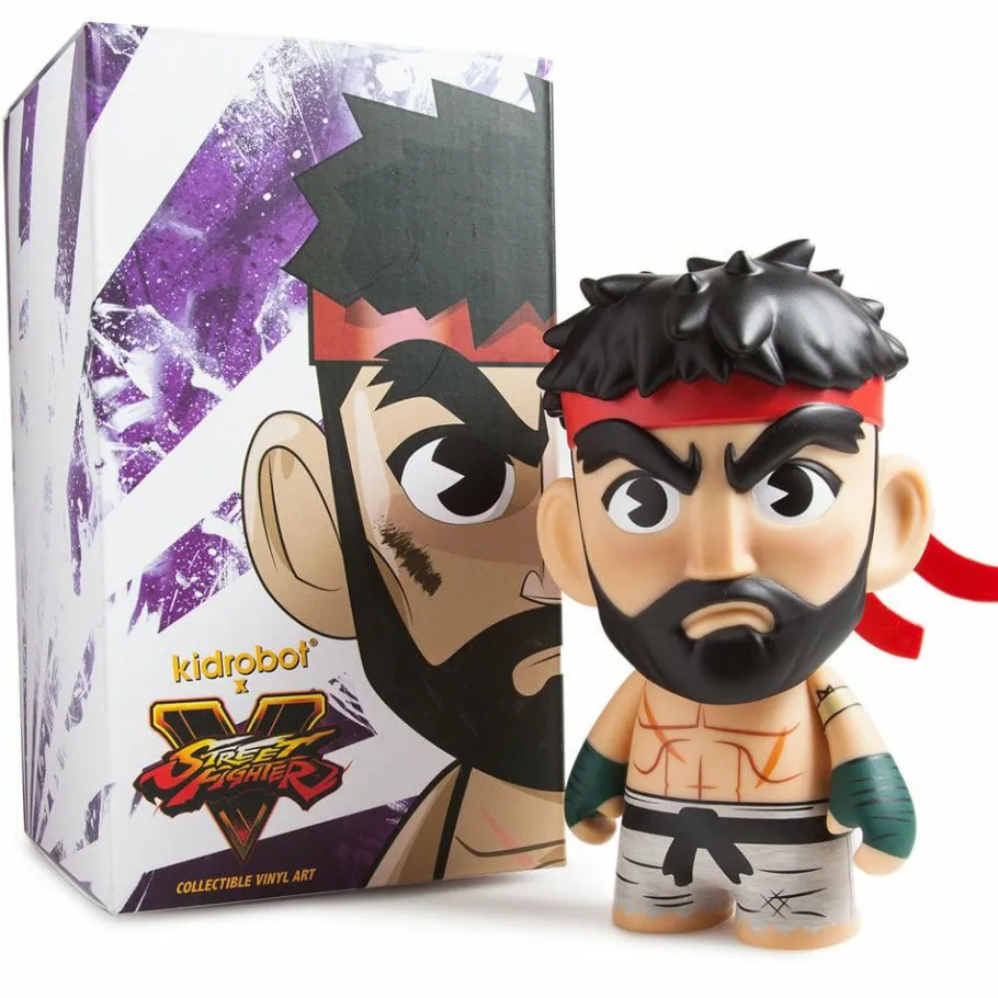 Designer Vinyl>Street Fighter V - Hot Ryu 7” Vinyl Figure