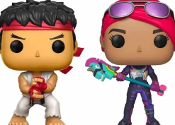 Standard Pop!>Fortnite Street Fighter vs - Ryu & Brite Bomber Pop! Vinyl Figure 2-Pack