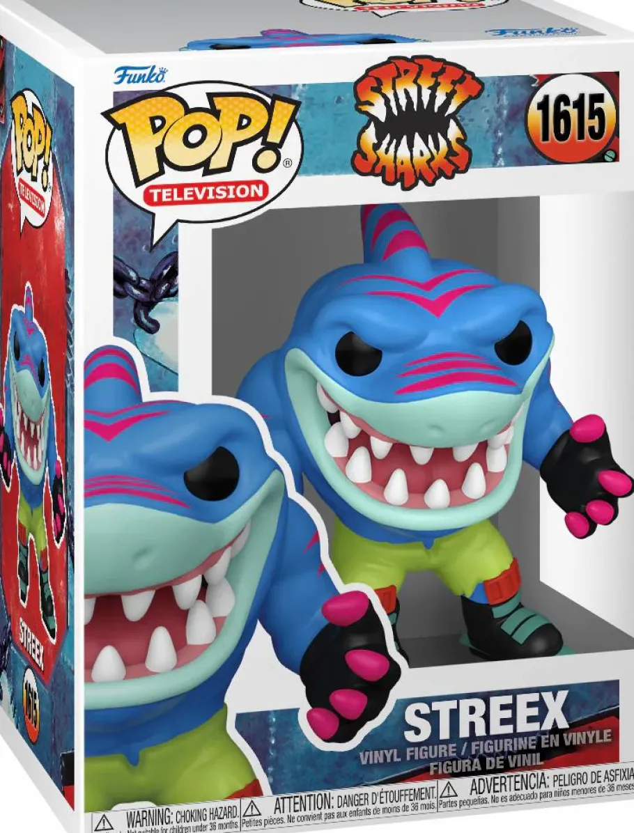 Standard Pop!>Street Sharks (1994) - Streex Pop! Vinyl Figure