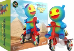 Designer Vinyl>Super7 - Mummy Boy (Blue with Red Trike) Super Cycles 5" Vinyl Figure