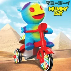 Designer Vinyl>Super7 - Mummy Boy (Blue with Red Trike) Super Cycles 5" Vinyl Figure