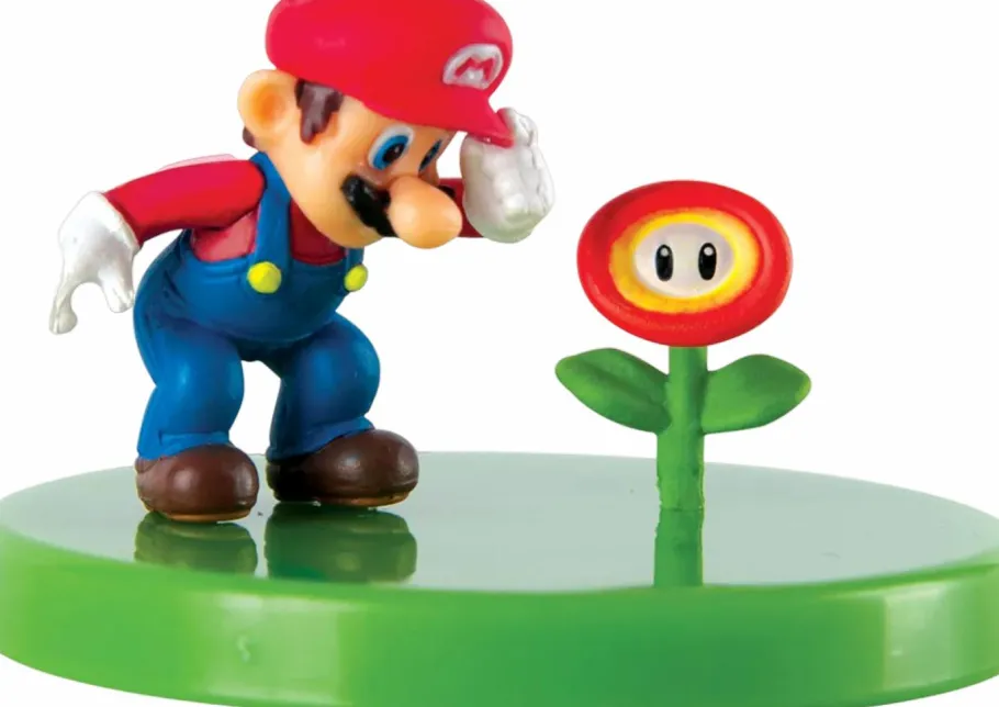 Blind Box>Super Mario - Buildable 2" Vinyl Figure Blind Box Capsule (Display of 12)