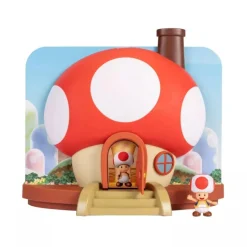Designer Vinyl>Super Mario - Toad House World of Nintendo Deluxe 2.5" Scale Action Figure Playset