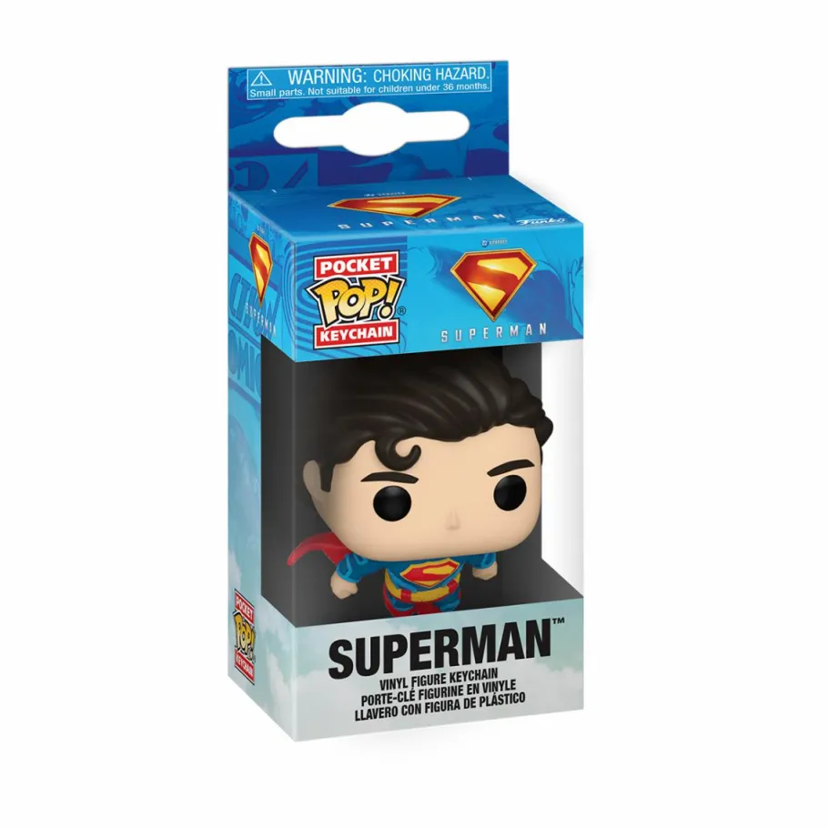 Pop! Keychains>Superman (2025) - Pocket Pop! Keychain