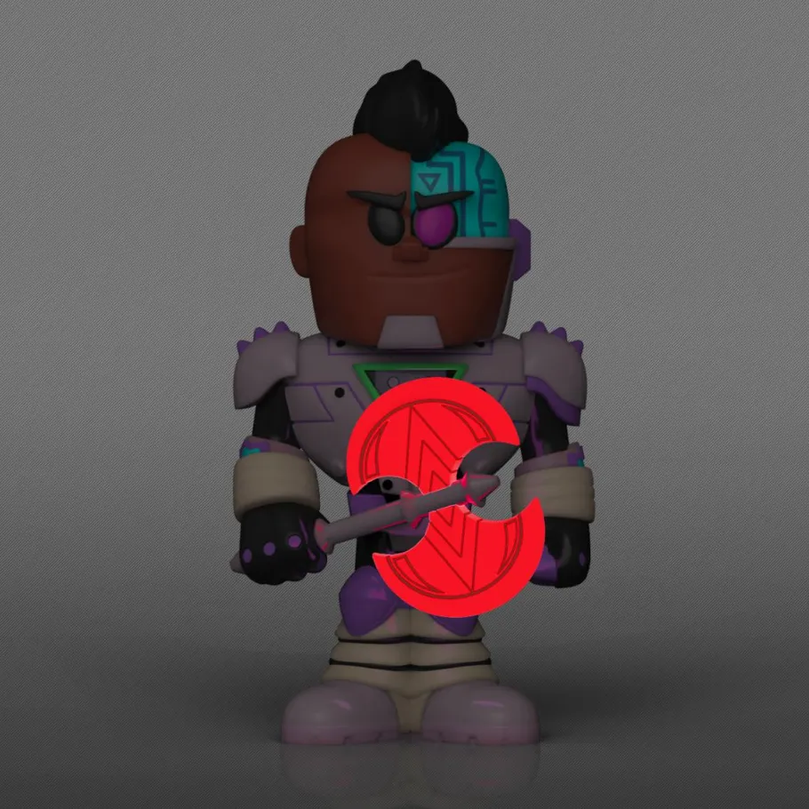 Designer Vinyl>Teen Titans Go! - Cyborg Vinyl SODA Figure in Collector Can (International Edition)