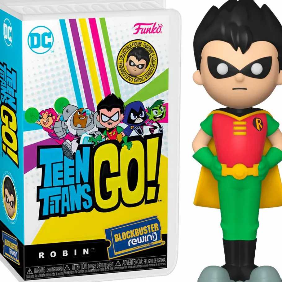 Designer Vinyl>Teen Titans Go! - Robin Rewind Vinyl Figure