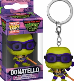Pop! Keychains>Teenage Mutant Ninja Turtles (TMNT) Teenage Mutant Ninja Turtles: Mutant Mayhem - Donatello Pop! Keychain