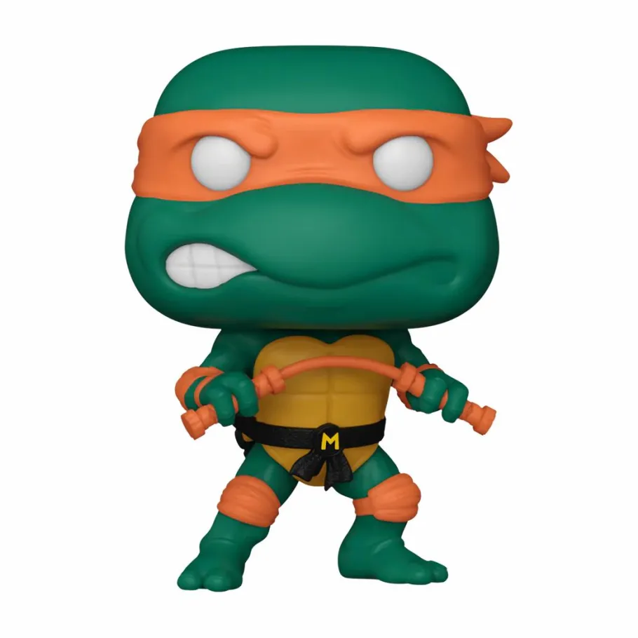 Standard Pop!>Teenage Mutant Ninja Turtles (TMNT) Teenage Mutant Ninja Turtles - Michelangelo with Training Nunchaku Pop! Vinyl Figure
