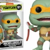 Standard Pop!>Teenage Mutant Ninja Turtles (TMNT) Teenage Mutant Ninja Turtles - Michelangelo with Sausage Nunchucks Pop! Vinyl Figure