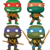 Pop! Bundles>Teenage Mutant Ninja Turtles (TMNT) Teenage Mutant Ninja Turtles - Ninjutsu Training Pop! Vinyl Bundle (Set of 4)