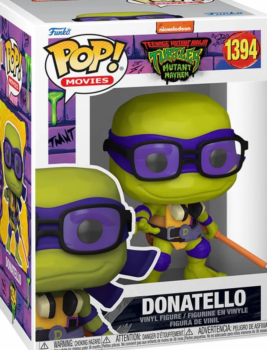 Standard Pop!>Teenage Mutant Ninja Turtles (TMNT) Teenage Mutant Ninja Turtles: Mutant Mayhem - Donatello Pop! Vinyl Figure