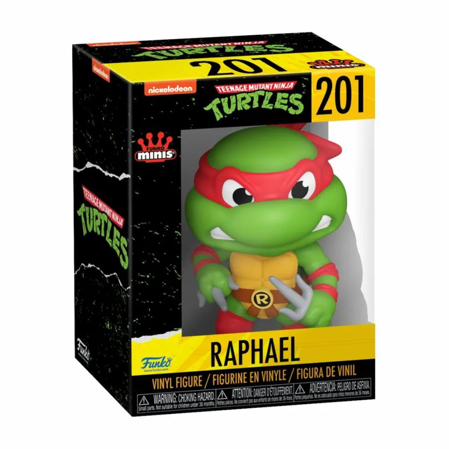 Blind Box>Teenage Mutant Ninja Turtles (TMNT) Teenage Mutant Ninja Turtles - Funko Minis Vinyl Figure Blind Box (Mystery Single Unit)