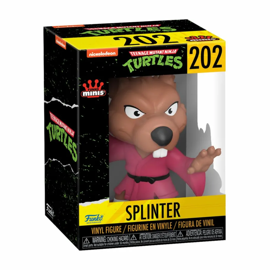 Blind Box>Teenage Mutant Ninja Turtles (TMNT) Teenage Mutant Ninja Turtles - Funko Minis Vinyl Figure Blind Box (Mystery Single Unit)