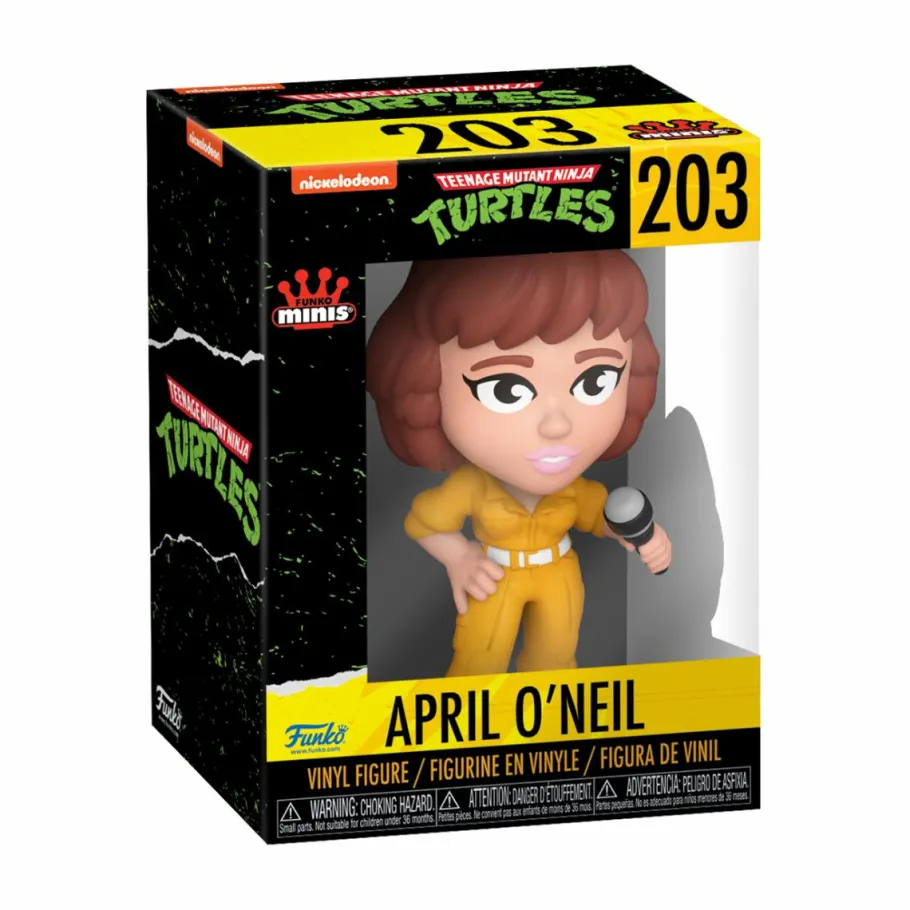 Blind Box>Teenage Mutant Ninja Turtles (TMNT) Teenage Mutant Ninja Turtles - Funko Minis Vinyl Figure Blind Box (Mystery Single Unit)